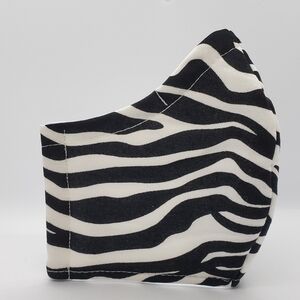 Handmade Face Mask * Zebra Print